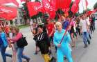 Вack in the USSR: на Хмельниччині комуністи влаштували комсомольський марш – ФОТО