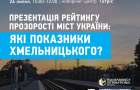 Презентація рейтингу прозорості міст України у Хмельницькому
