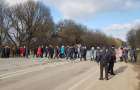 Мешканці Колибаївської ОТГ перекривали дорогу на знак протесту проти приєднання до Кам’янця