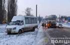 У Кам’янці-Подільському зіткнулися два мікроавтобуси: постраждав один із водіїв