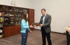Спортсменка з Хмельницького отримала сертифікат на 75 000 гривень на підготовку до зимових Олімпійських ігор