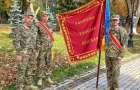 Командир танкової бригади з Хмельниччини отримав з рук глави держави бойовий прапор військової частини
