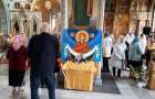 У Хмельницькому освятили ікону, яка висітиме над аркою дорогою до Свято-Покровського собору