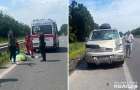 На трасі поблизу Хмельницького водій «Volkswagen Transporter» збив на смерть дорожнього працівника