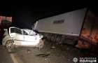 На Хмельниччині зіткнулись «GEELY» та вантажівка «DAF»: водій легковика загинув на місці