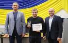 Волонтер Хмельницької АЕС отримав Почесну грамоту ВП ХАЕС та відзнаку «Все буде Україна»