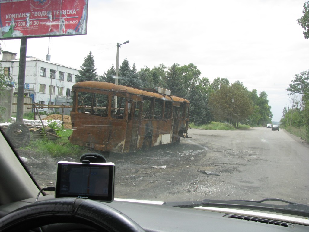 Крамоторськ, автобус не доїхав до пункту призначення