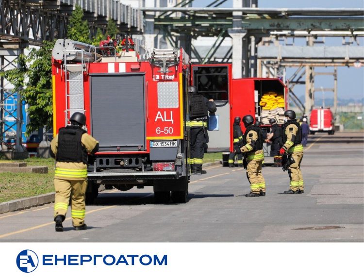 На Хмельницькій АЕС успішно провели загальностанційне протиаварійне тренування