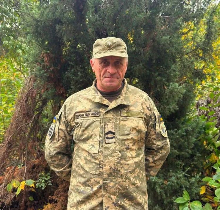 Штаб-сержант із Хмельниччини став повним кавалером ордена «За мужність»