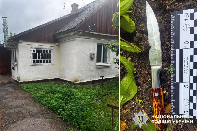Під час застілля на Хмельниччині батько вдарив ножем у груди власного сина