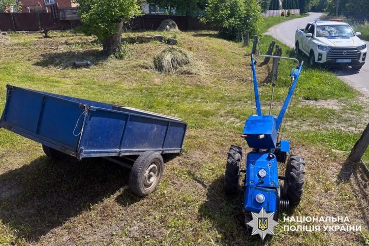 У Хмельницькому районі в ДТП з мотоблоком травмувався 59-річний чоловік