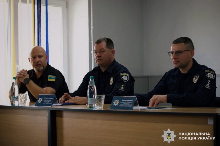 У Нетішині представили нового начальника місцевого відділення поліції