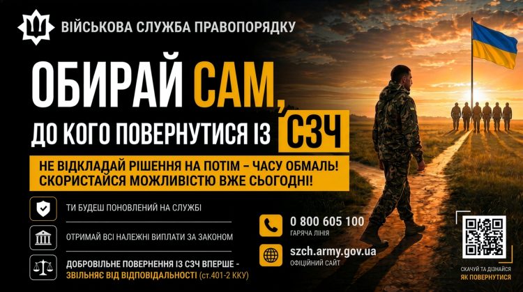 Міноборони запровадило спрощений механізм повернення на службу для військових із СЗЧ